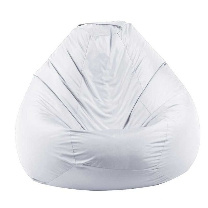Fotoliu Nirvana Gigant Pufrelax, Material Impermeabil - Snowflake
