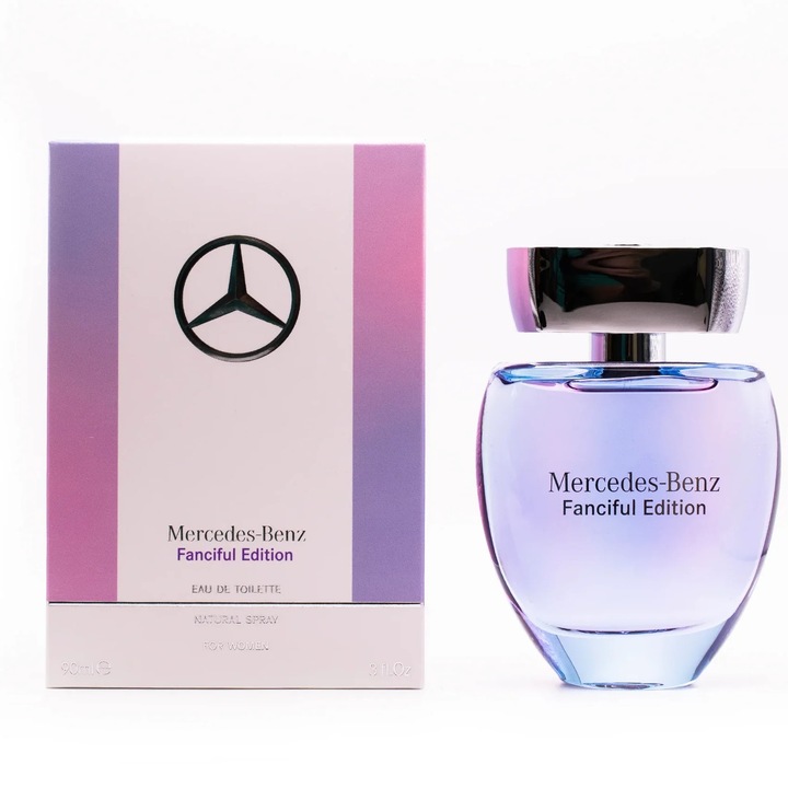 Mercedes-Benz Fanciful Edition Eau de Toilette, virágos-gyümölcsös, 90ml, limitált kiadás