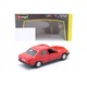 Fém modell Mercedes-Benz 190E, BBurago, 2.6 W201, piros, 1:24