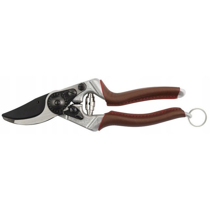 Felco 8 Elite kerti metszőolló, alumínium nyéllel, szénacél pengével, 210mm, 25mm vágási átmérő