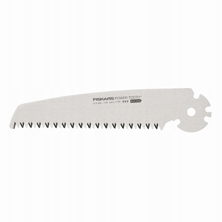 Fiskars összecsukható fűrész cserepenge, 15cm, 7TPI, gyors vágáshoz