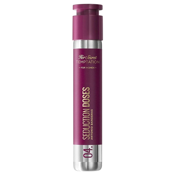 Apa de toaleta Banderas Her Secret Temptation 04, 30 ml, flacon elegant, aroma seducătoare