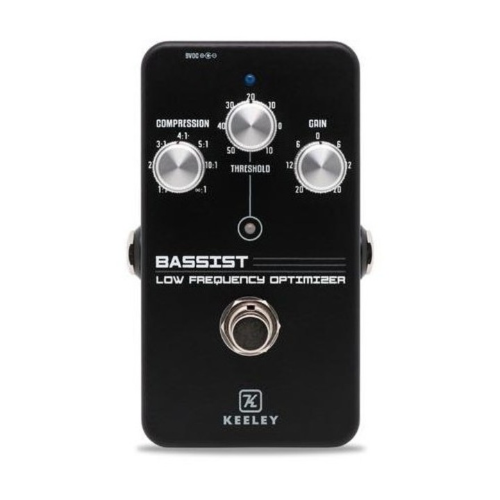 Keeley Chromalux 2K24 Bass Compressor, Limiting Amplifier, Fekete