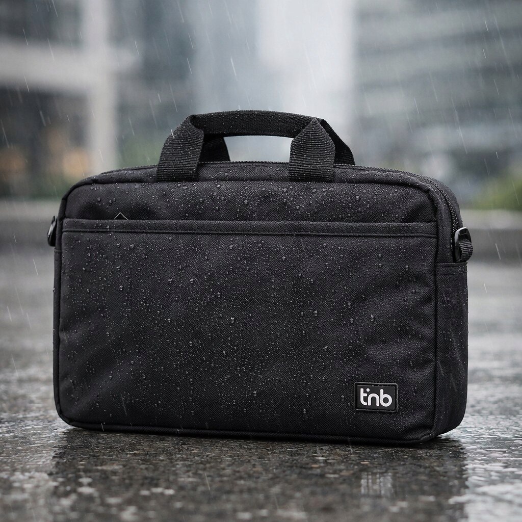 Geanta laptop T'nB, etui waterproof pentru laptop si tableta 17", cu curea