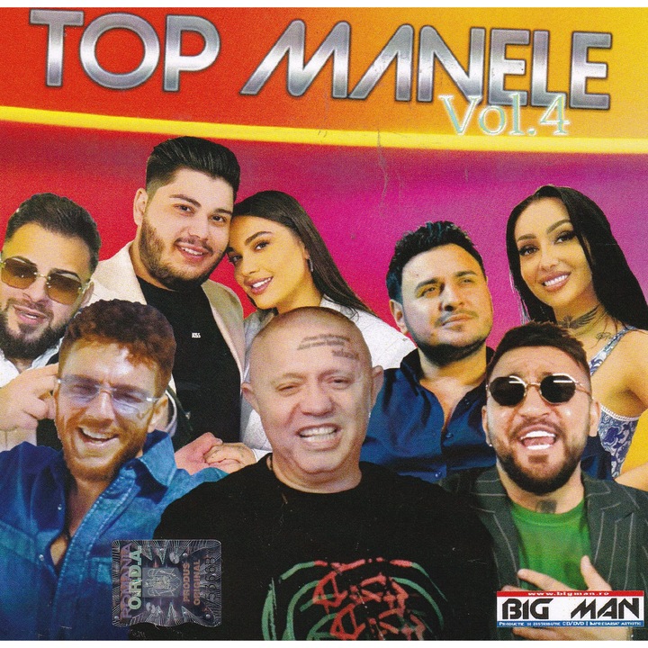 Top Manele vol 4 CD Audio