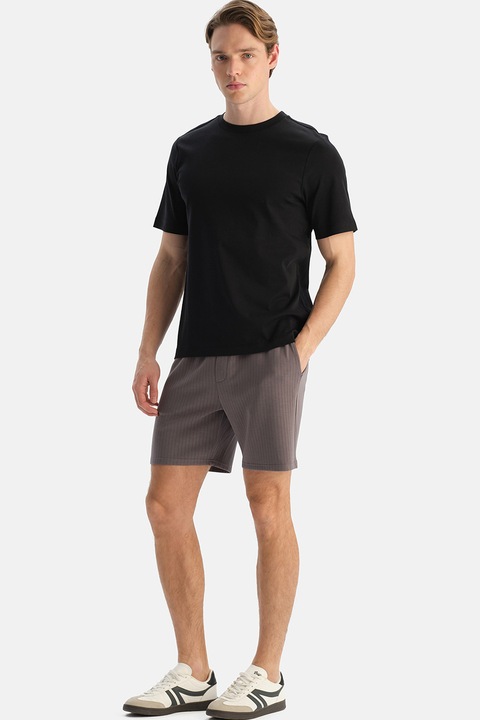 DAGI, Pantaloni scurti de trening din amestec de modal, Grej