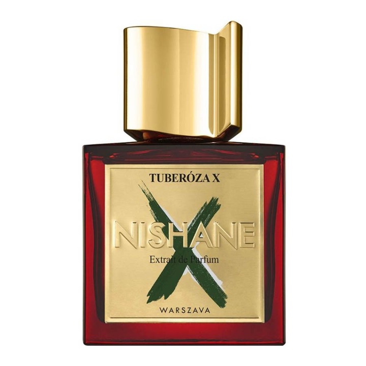 Nishane Tuberoza X Extrait de parfum unisex, 50 ml, virágos jegyek, bársonyos pézsma, ámbra