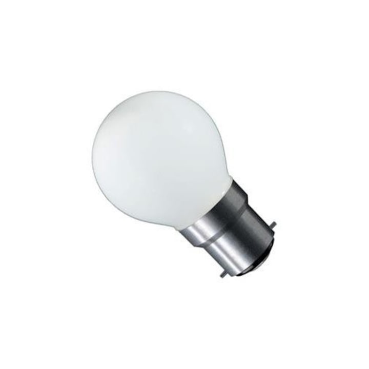 Bec BELLIGHT P45 230V B22 25W, fehér, 22mm