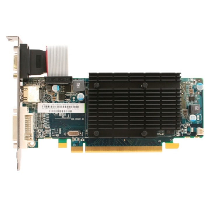 Placa video Sapphire ATI Radeon HD 5450, 512MB, GDDR3, 64bit, HDMI, DVI, PCI-E