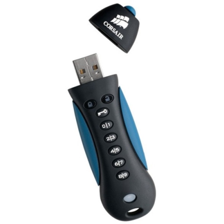 Памет USB Corsair PADLOCK 2, 16GB, USB 2.0