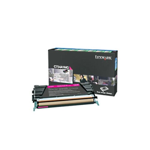 Toner Lexmark 0C734A1MG Magenta
