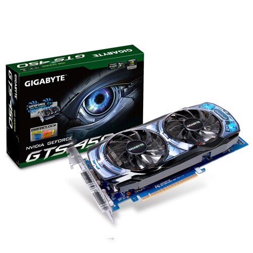 Placa Video Gigabyte NVidia GeForce GTS 450, 1024MB, GDDR5, 128bit.