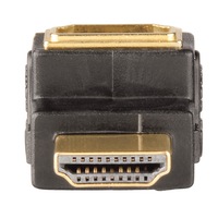 Adaptor Hama Angled HDMI, plug - socket, 90grade