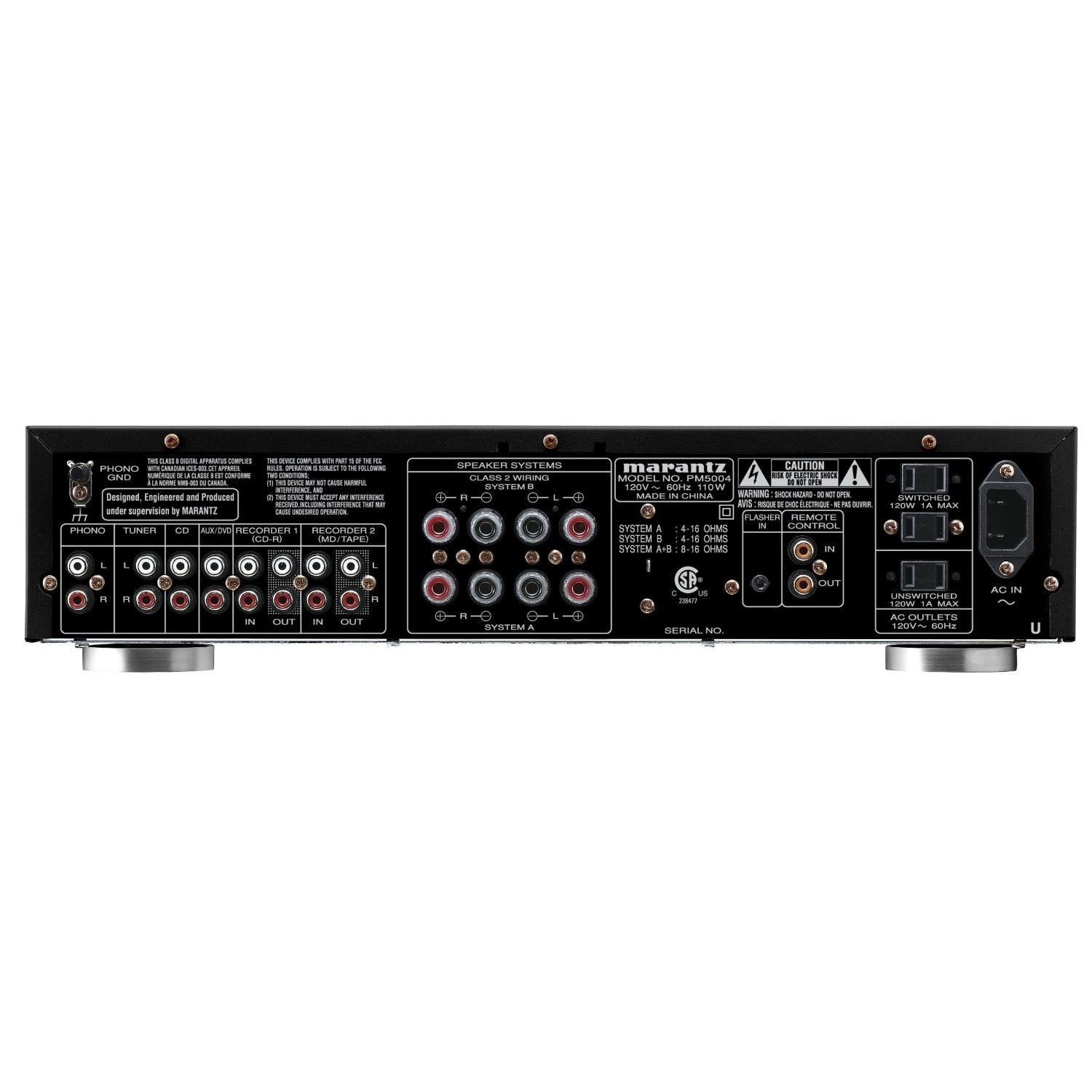 Amplificator Marantz PM5004/N1B, Negru - eMAG.ro