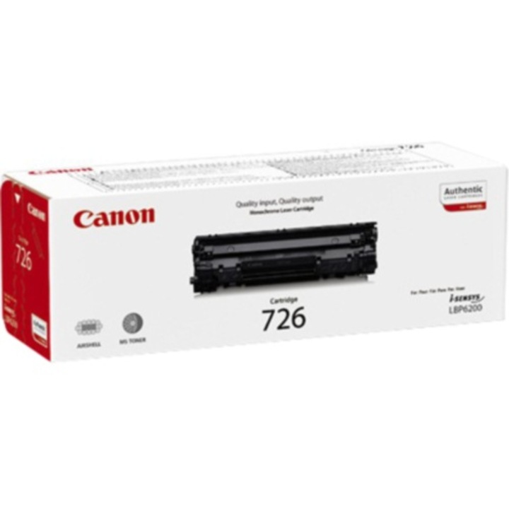 Canon CRG726 toner, Fekete