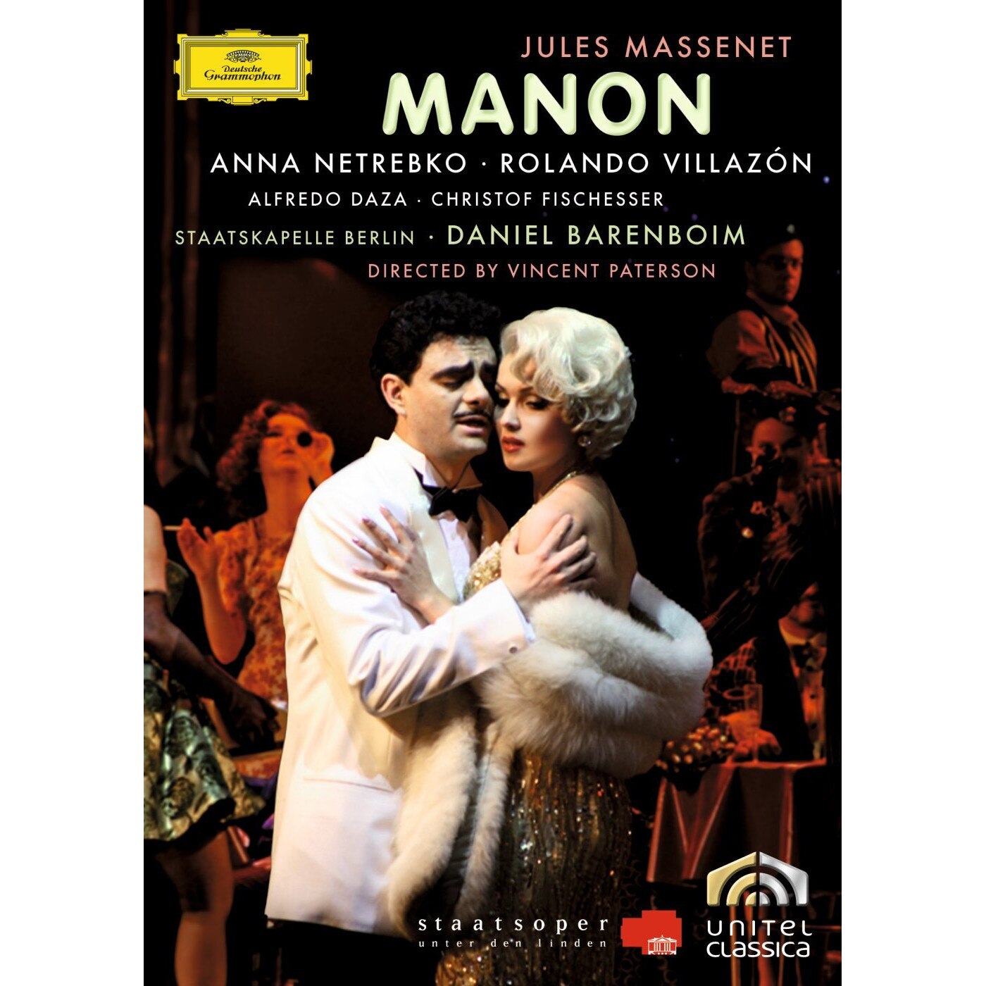 Anna Netrebko, Rolando Villazon, Alfredo Daza, Christof Fischesser-Manon-Jules Massenet-2DVD