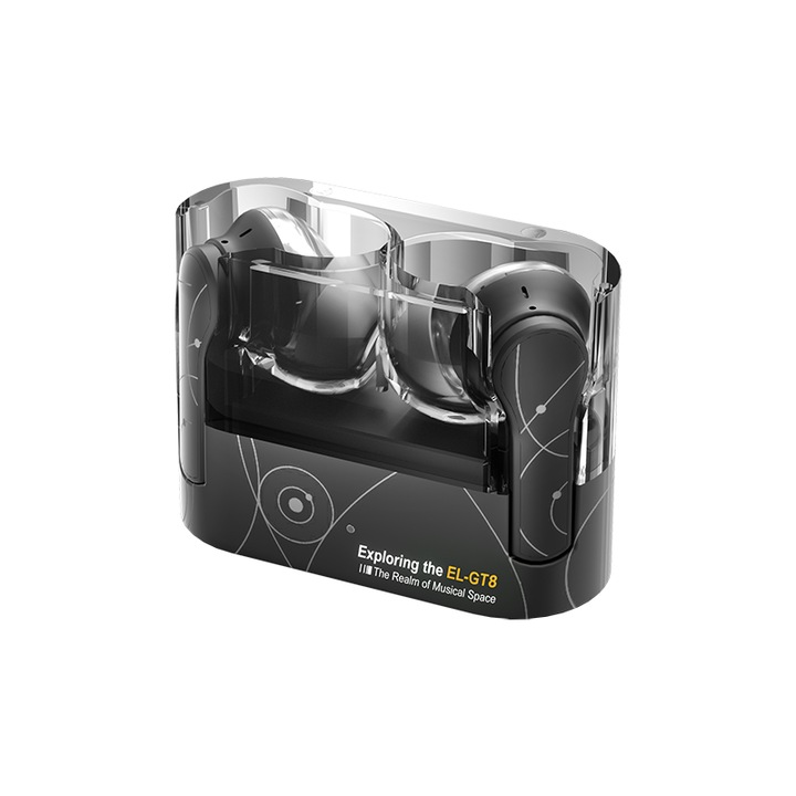Casti Fara Fir, Bluetooth 6.0, Chip AB5756C, Raza Semnal 15m, Port Type-C, Baterie 300mAh, Culoare Negru, Model EL-GT8