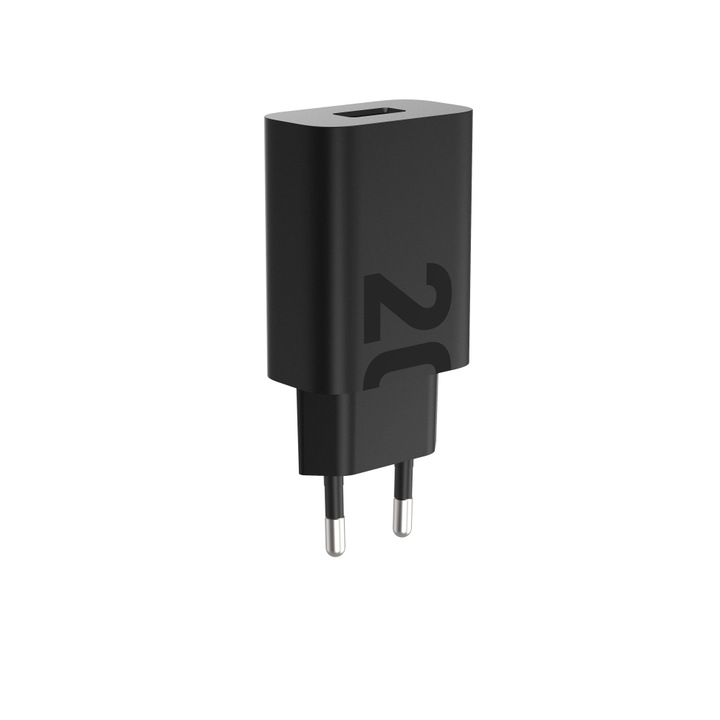 Încărcător rețea Lenovo, 20 W, USB-A, Qualcomm Quick Charge 3.0, negru