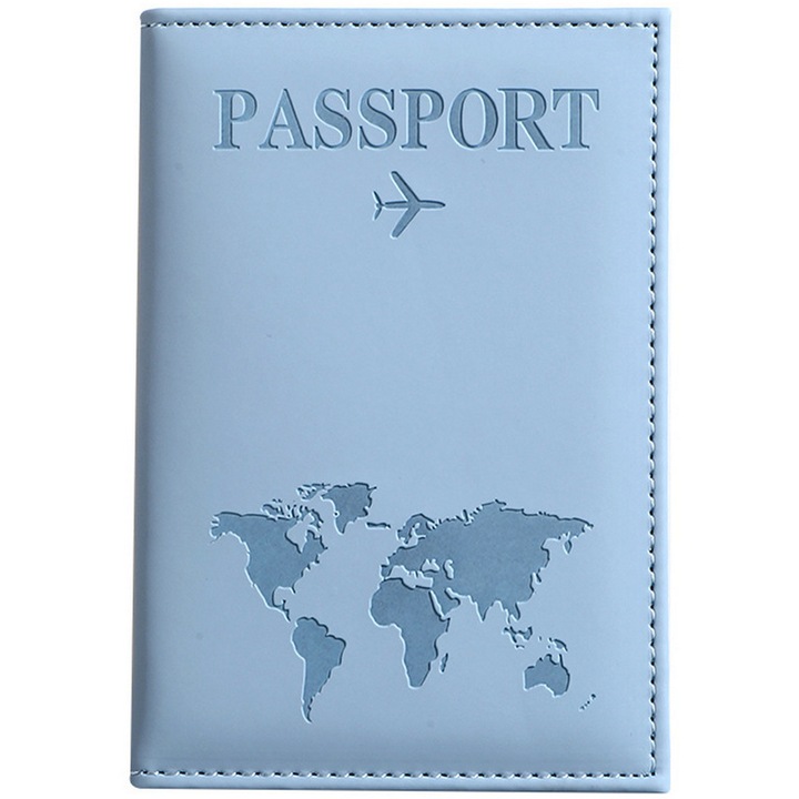 Kék útlevél tok, útlevél védelem