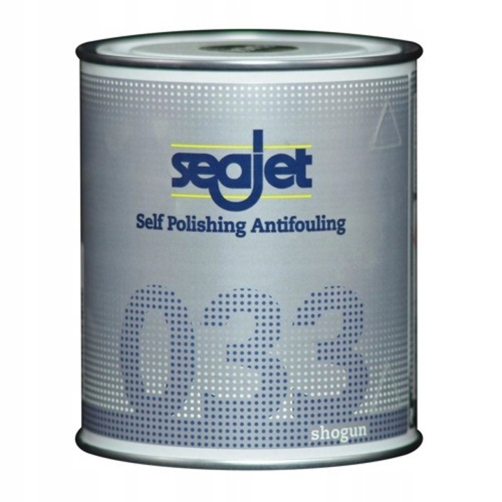 Vopsea antivegetativa Seajet Shogun 033, neagra, 750ml, pentru barci si iahturi, eficienta de 2 sezoane
