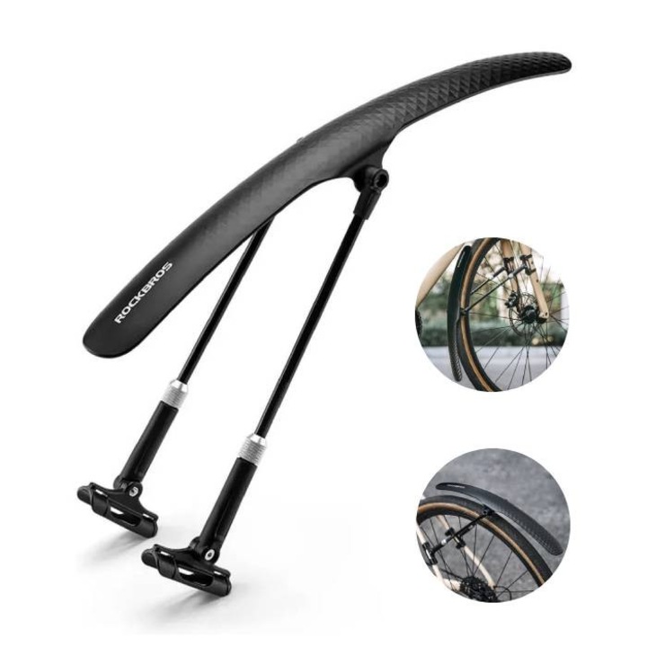 Aparatori bicicleta Rockbros, universale, reglabile, 28-32cm, negru