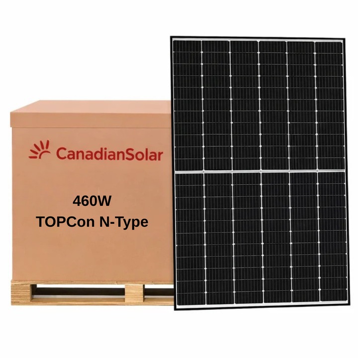 Palet 36 x Panouri solare Canadian solar 460w N-type CS6.2-48TD ...