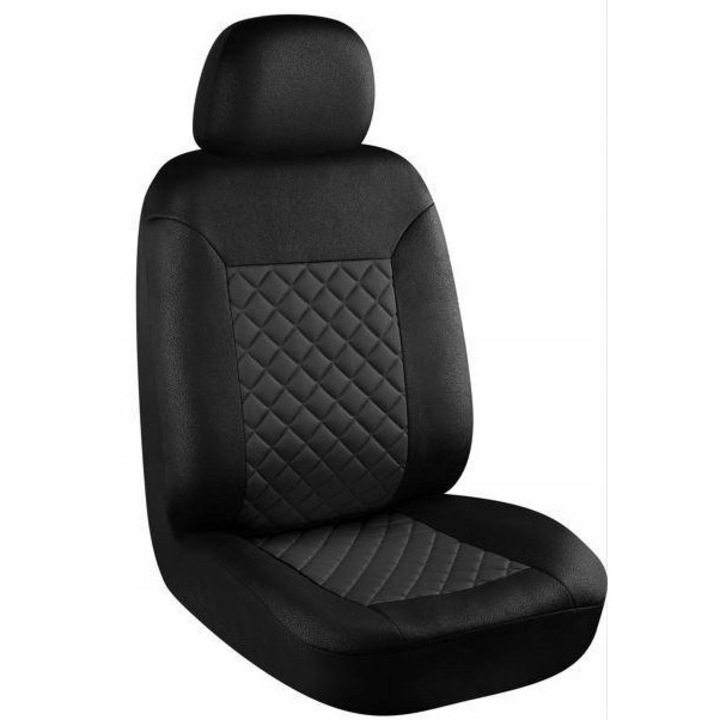 Carcommerce univerzális autós üléshuzat, fekete, 1 szett, poliészter anyag, univerzális méret