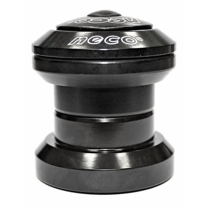 Neco H-711 kormánycsapágy szett, 9 részes, alumínium, 1 1/8", fekete