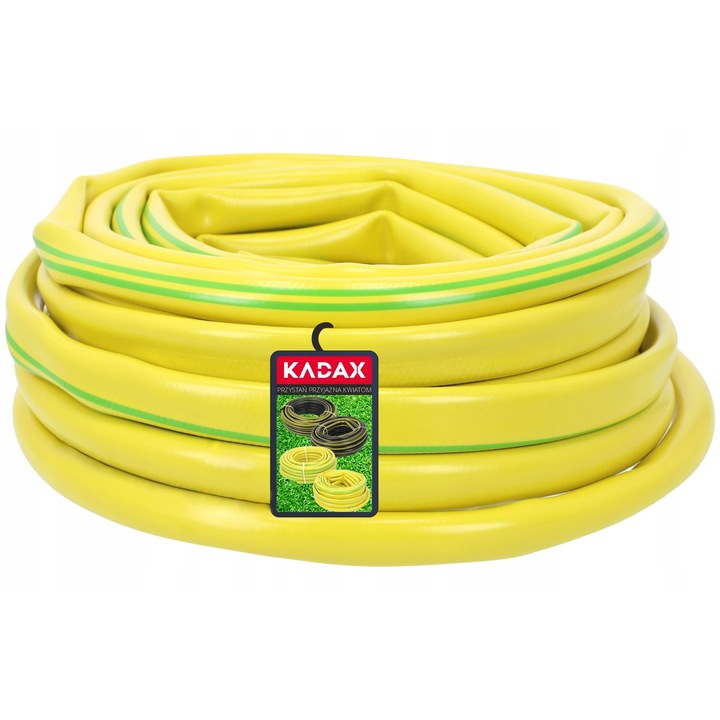 Kerti tömlő, 20 m, 1,9 cm, 3 rétegű PVC, UV-álló, törésgátló