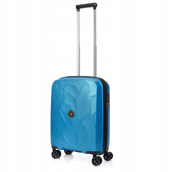 Куфар SwissBag Lava 55 см, 2 отделения, син, 40-48 литра
