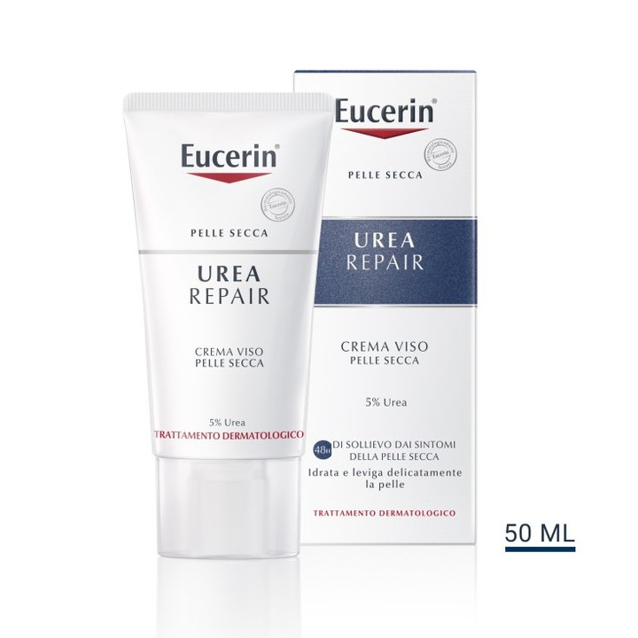 Eucerin UreaRepair 5% Urea hidratáló krém nőknek 50ml, könnyű textúra, illatmentes