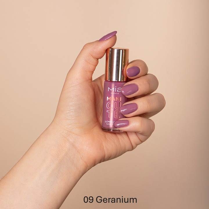 Oja rezistenta, culoare intensa, Mia Makeup, Manicute Nail Polish