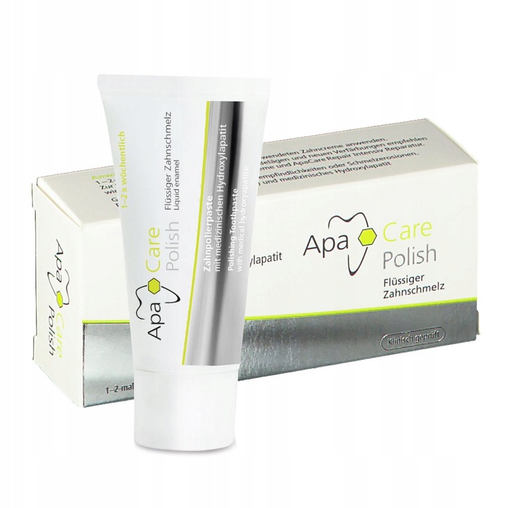 ApaCare fogkrém, 3x 20ml, nanohidroxiapatittal, folteltávolításra, felnőtteknek és 12 év feletti serdülőknek ajánlott