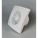 Ventilator cu higrostat ELPlast, 100mm, 120m3/h, alb, montaj pe perete