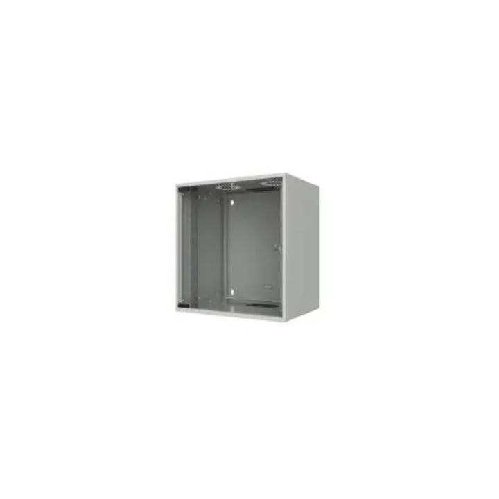 Mirsan MR.SOH12U40MN.02 19" 12U 535x400x571mm fehér, összeszerelt fali rack szekrény