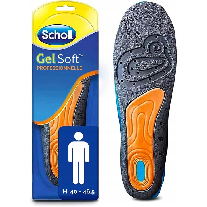 Обувки за грижа, Scholl, GelSoft, 40-46,5, омекотяване, вентилация
