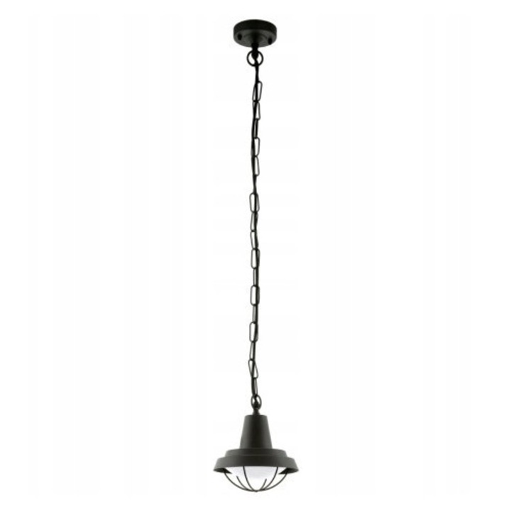 Външна лампа Eglo Colindres, 1xE27, 60W, IP44, черна, 1270x215мм