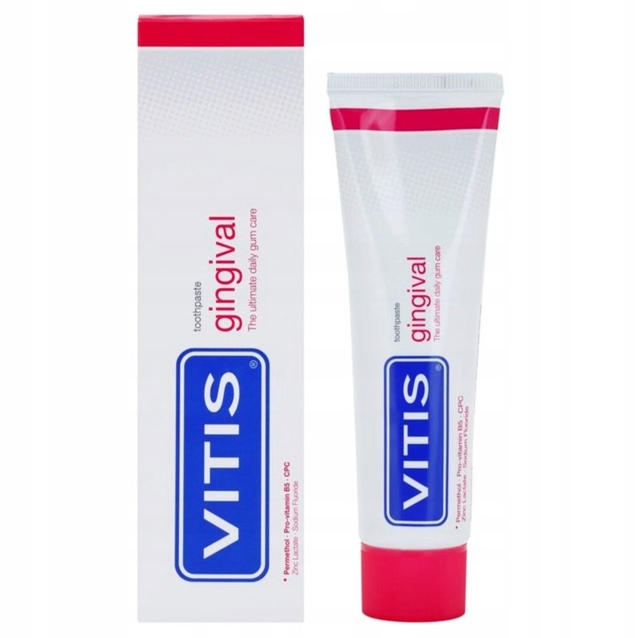 Pasta de dinti Vitis Gingival 100ml, pentru gingii sanatoase, set 2 bucati