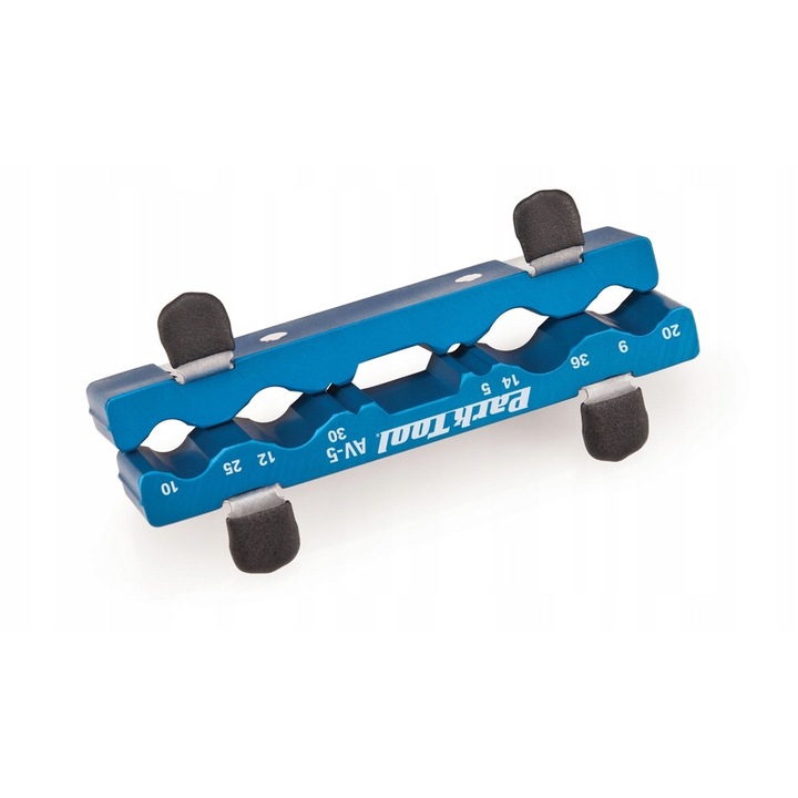 Suport Park Tool AV-5 pentru axuri si pedale, 5-36 mm, aluminiu/otel, 177 g