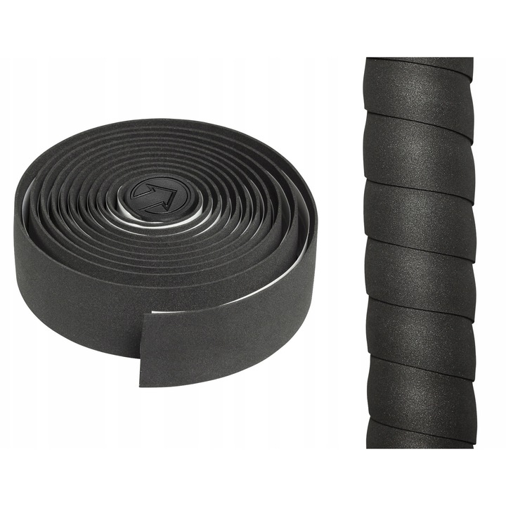 PRO Sport Control kormányszalag, EVA, 200cm, 30mm, fekete, 2 darabos szett