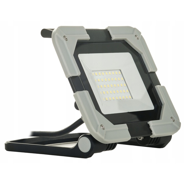 LED reflektor 200W Berge, állvánnyal, IP65, 4500lm, 78x160cm