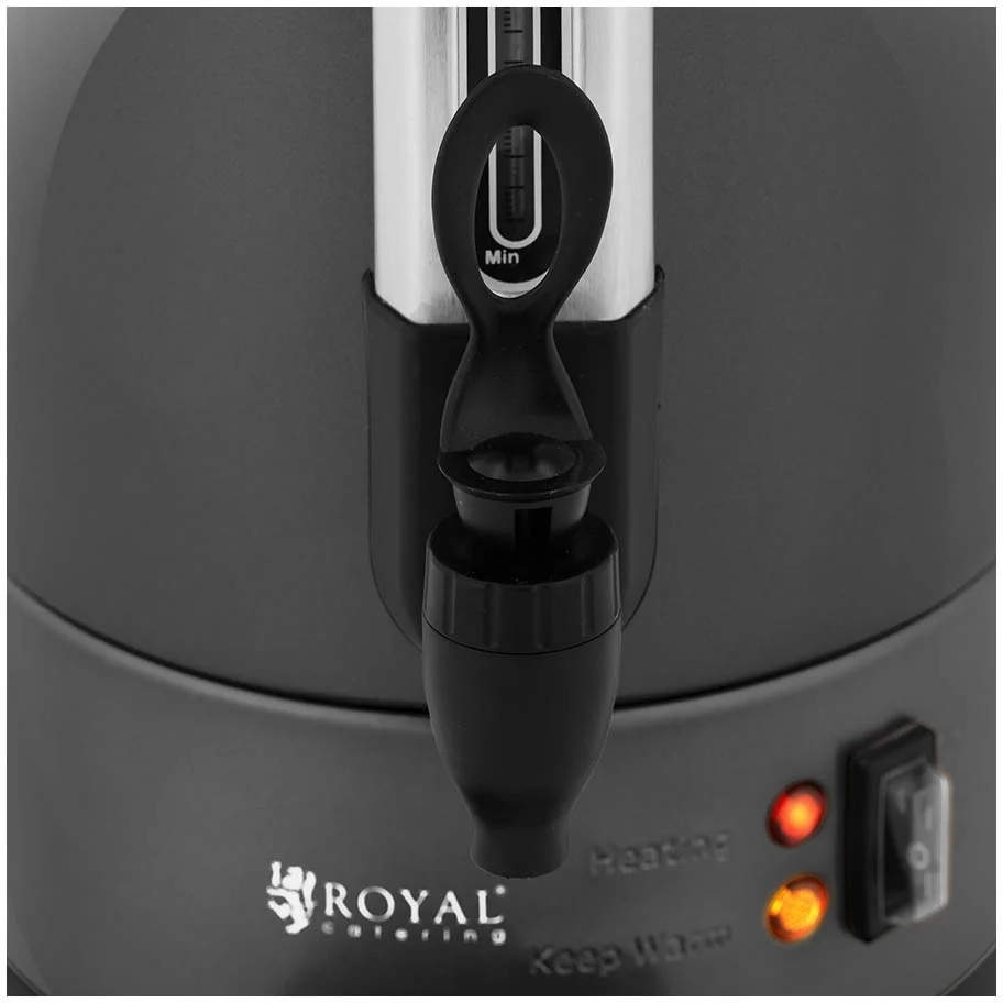 Cafetiera, Royal Catering, 6 l, 43 cesti, inox