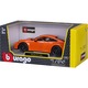 Autómodell, Bburago, Porsche 911 GT3, fém/műanyag, narancssárga, 1/24