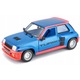 Automacheta Renault 5 Turbo, Bburago, 1/24, kék pirossal