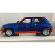 Automacheta Renault 5 Turbo, Bburago, 1/24, kék pirossal