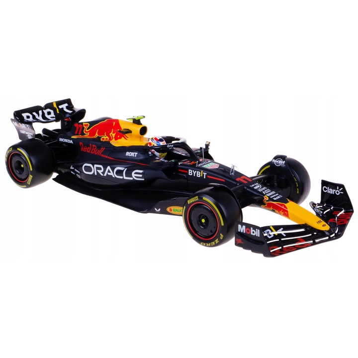 Automacheta Bburago Red Bull Racing RB19 F1, 1:18, Sergio Perez, 31x11x6cm