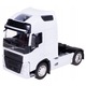 VOLVO FH 500 modellautó, 1:32, fehér, 18,5x9x12,5cm