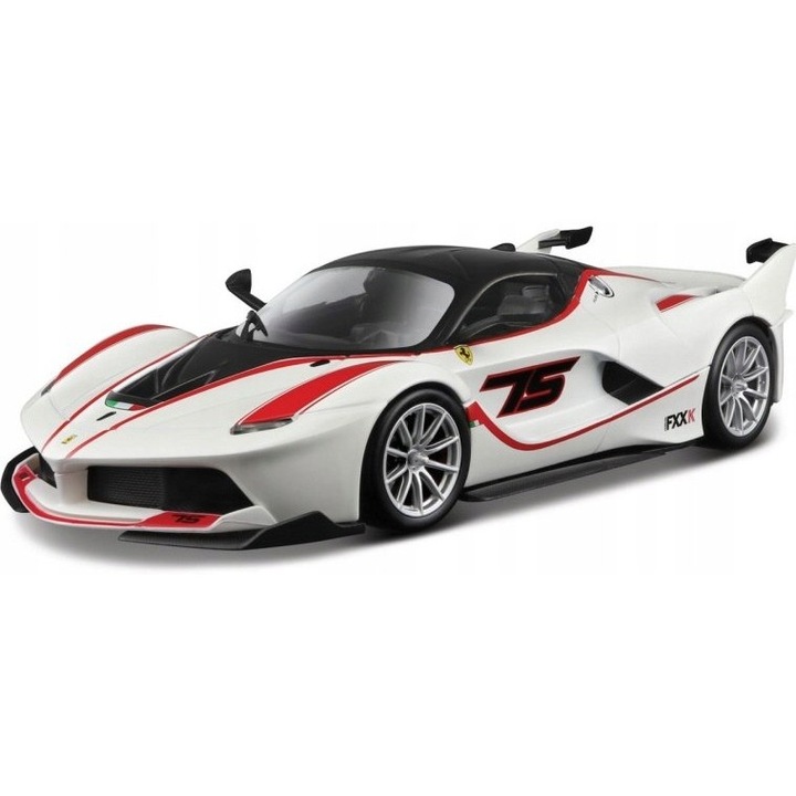 Automacheta Ferrari FXX K, Bburago, 1/24, fehér, fém/műanyag