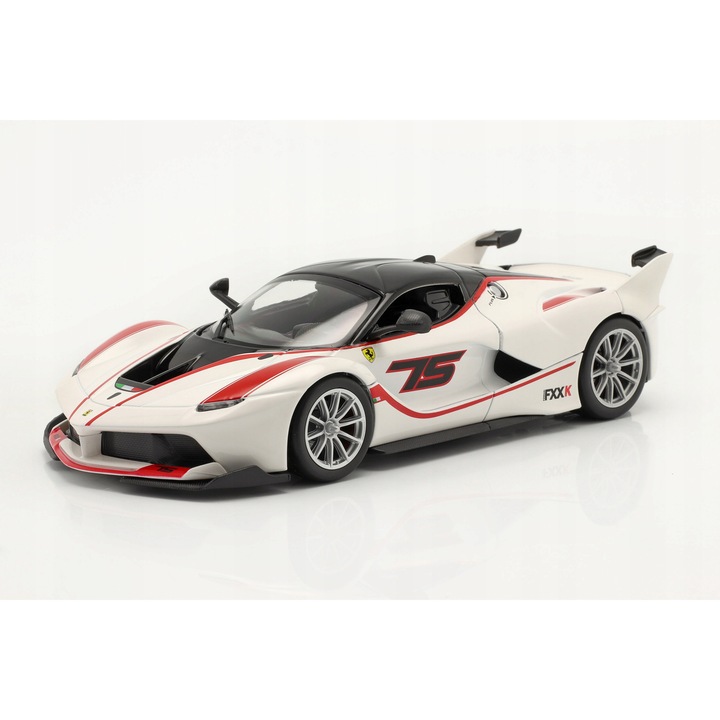 Automacheta Ferrari FXX K, Bburago, 1/24, fehér, fém/műanyag
