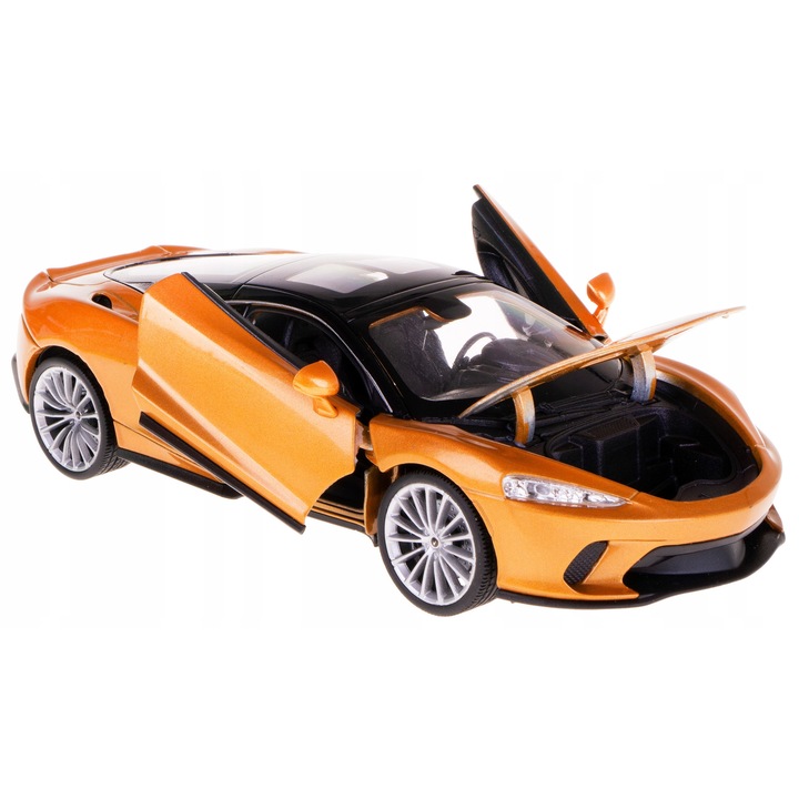 Gyűjtői autó McLaren GT Welly 1:24, fém/műanyag, 17x9x6.5cm